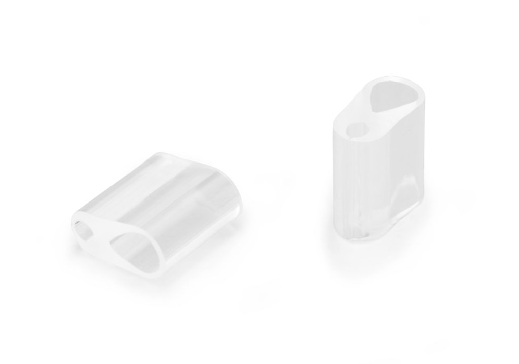 Custom extruded silicone components developed by Silnova for industrial applications